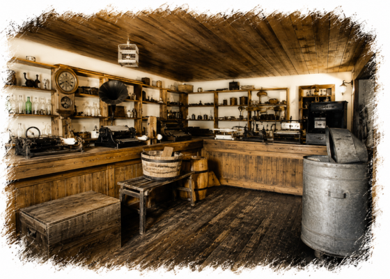 foto tienda antigüedades